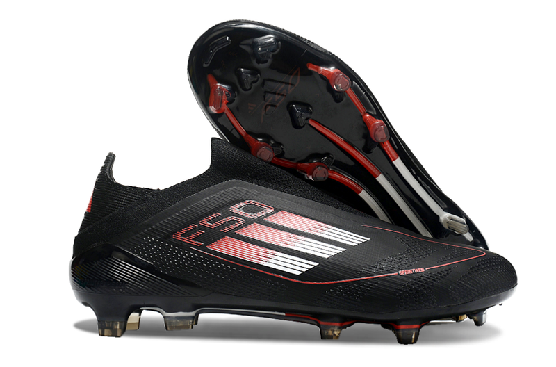 BOTA DE FUTBOL ADIDAS F50 FG ELITE - NEGRO/ROJO