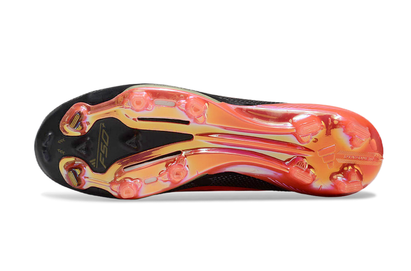 BOTA DE FUTBOL ADIDAS F50+ FG ELITE - NARANJA/NEGRO