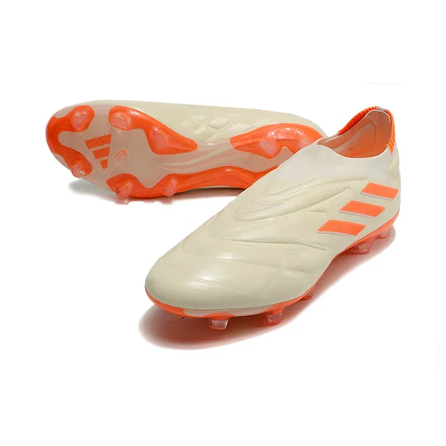 BOTA DE FUTBOL Adidas Copa Purefirm Elite FG - BLANCO/NARANJA