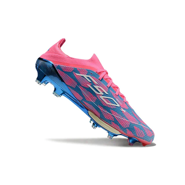 BOTA DE FUTBOL ADIDAS F50 ELITE FG - AZUL/ROSA