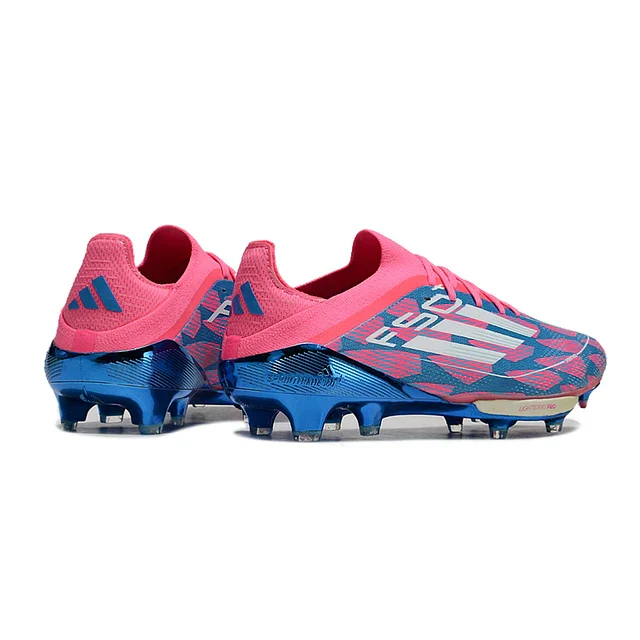 BOTA DE FUTBOL ADIDAS F50 ELITE FG - AZUL/ROSA