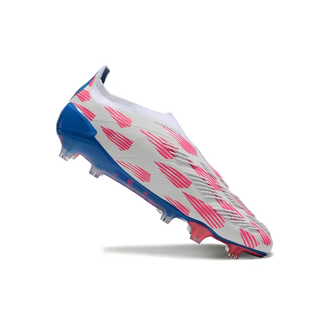 BOTA DE FUTBOL ADIDAS PREDATOR TONGUE FG ELITE - AZUL/ROSA