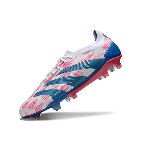 BOTA DE FUTBOL ADIDAS PREDATOR TONGUE FG ELITE - AZUL/ROSA