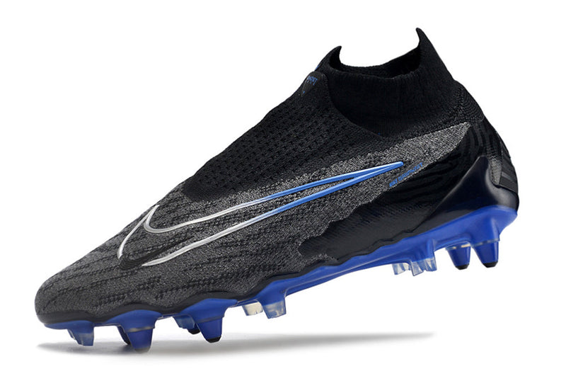 BOTA DE FUTBOL NIKE PHANTOM GX ELITE SG - NEGRO/AZUL
